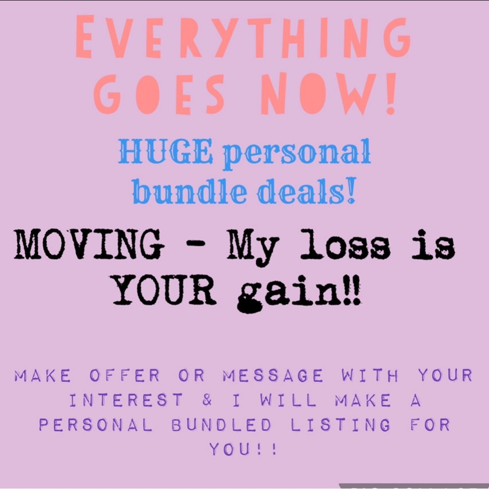 Everything MUST GO!!!!